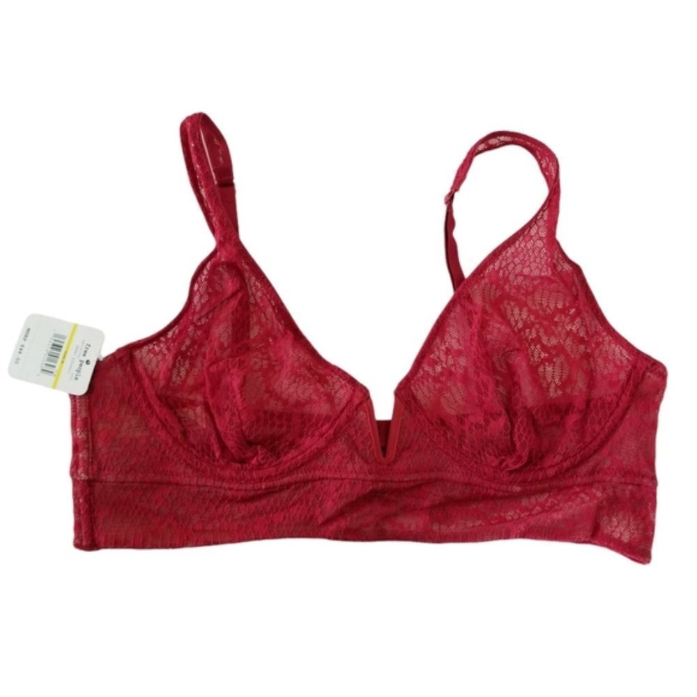 FREE PEOPLE Tameeka Underwire Bra Berry Electric - Picture 10 of 12